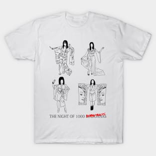 The Night of 1000 Madonnas (Kimonos) T-Shirt